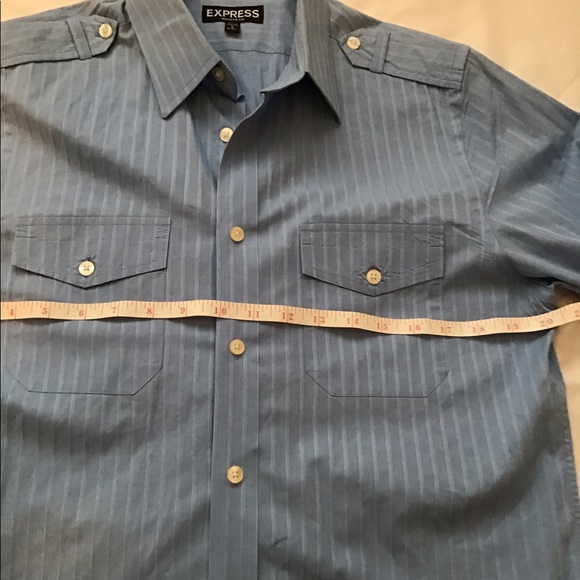 Express Men’s Shirt.  Size Small (14-14 1/2) - Picture 3 of 7